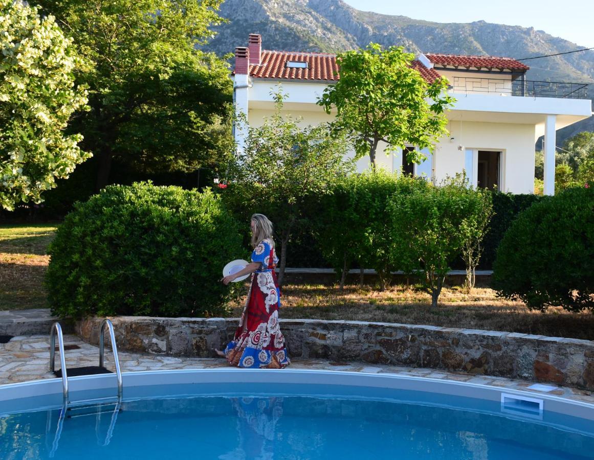 Villa Monte Kariotes Samothráki Exteriör bild
